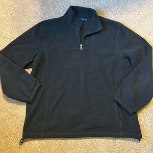 Men’s fleece quarter zip sweatshirt